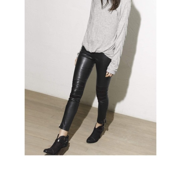 elizabeth and james leather pants