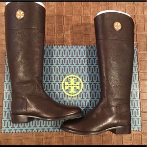 Tory Burch Junction Riding Boots
