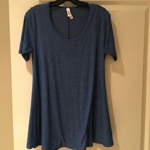 Lularoe tee shirt-blue Size XXS