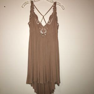 Tan Dress