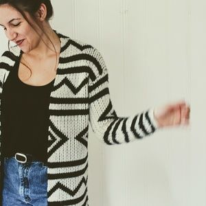 Roxy Aztec Print Sweater