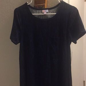 Small black/navy Lularoe Carly
