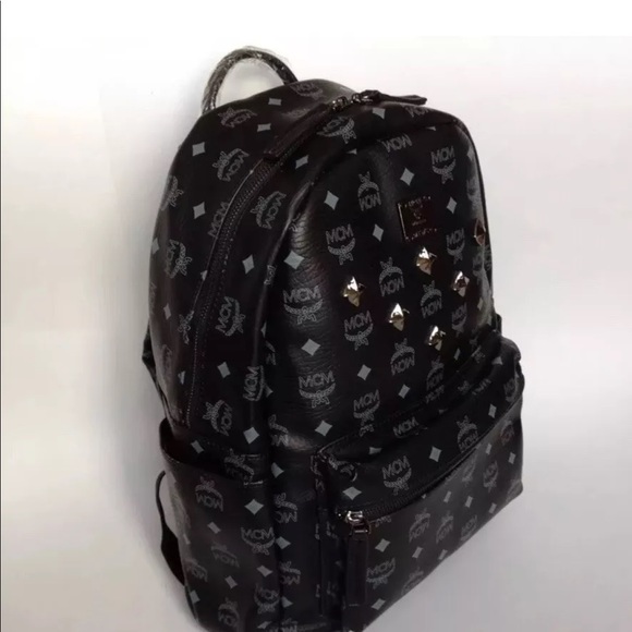 Mcm Black Backpack (Large) main image 4