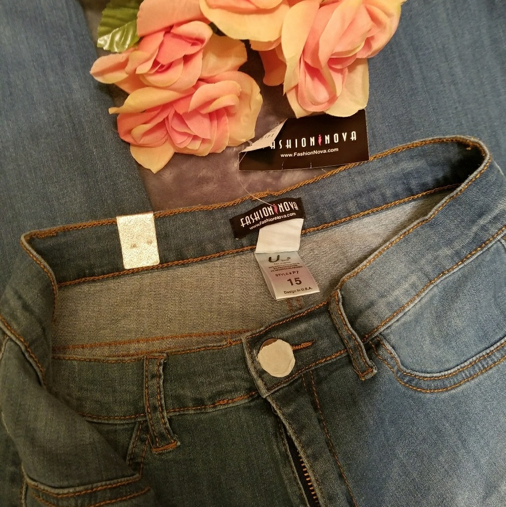 👖 Fashion Nova High Waisted Skinny Jeggins