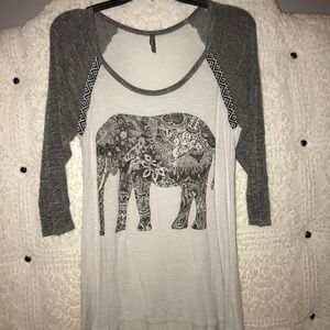 Tribal Elephant Tee
