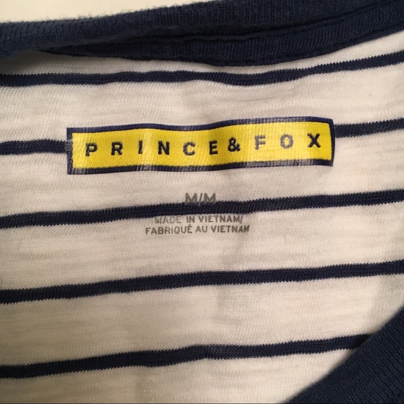 White and Blue striped shirt - Picture 3 of 5