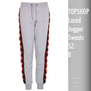 NWOT Laced Side Jogger Sweatpants