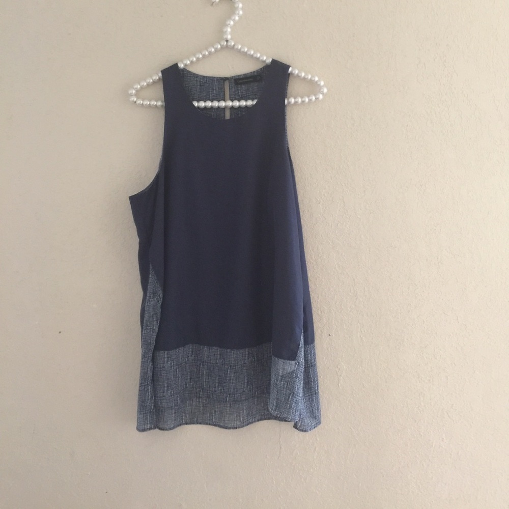 Calvin Klein Ombre Blouse.