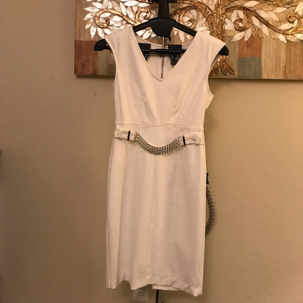 🌺Jennifer Lopez white casual dress