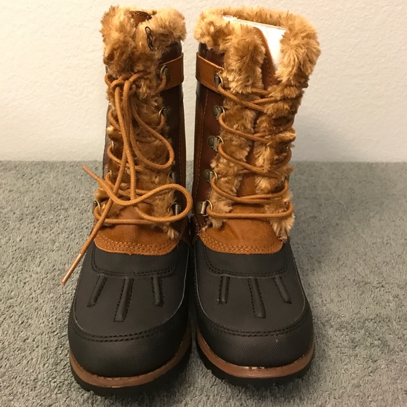 Rock&Candy Danlea Round Toe Synthetic Winter Boots - Picture 3 of 7