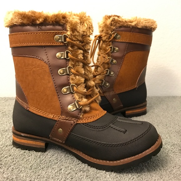 Rock&Candy Danlea Round Toe Synthetic Winter Boots - Picture 6 of 7