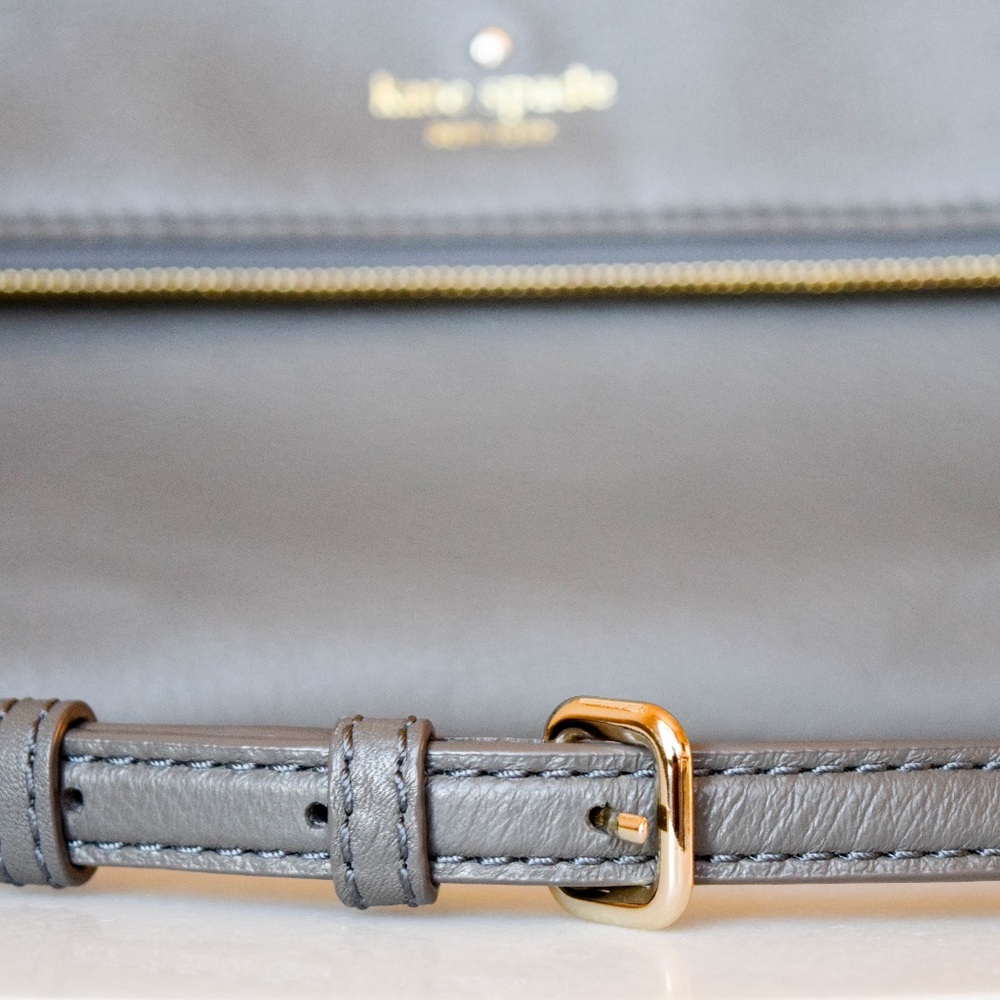 Kate Spade Clarke Crossbody - Gray