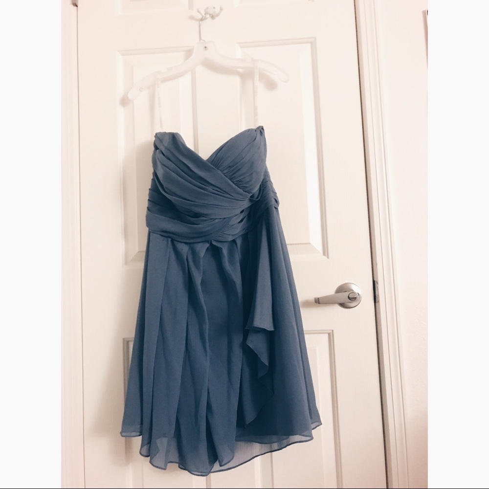 David's Bridal bridesmaid dress