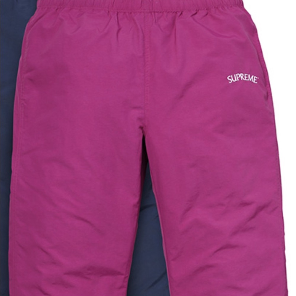 BRAND NEW SUPREME ARC TRACK PANTS