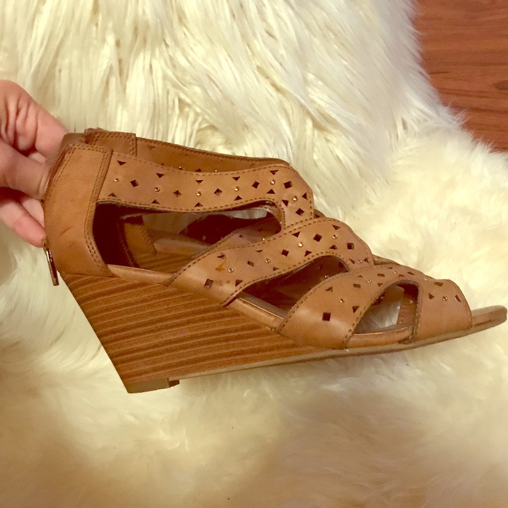 Light brown boho sandals
