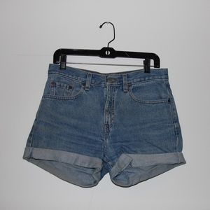 High Wasted Levi's Jean Shorts