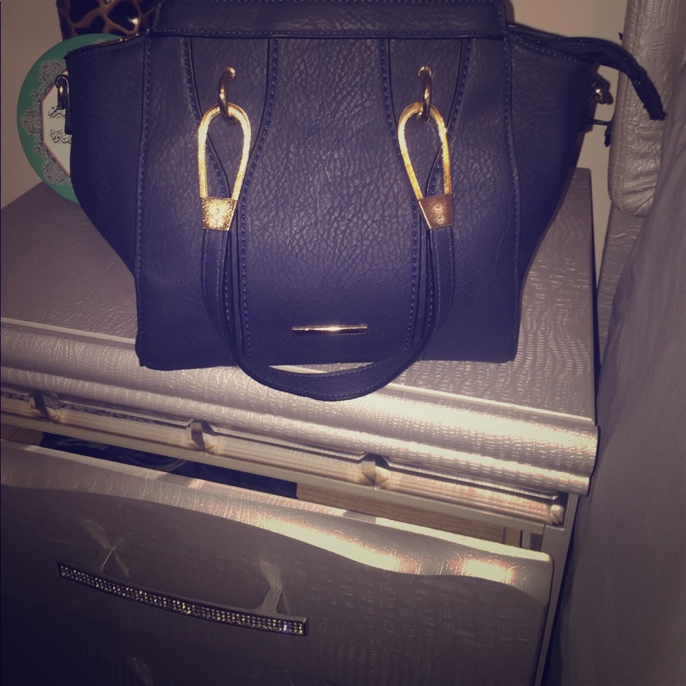 Blue purse