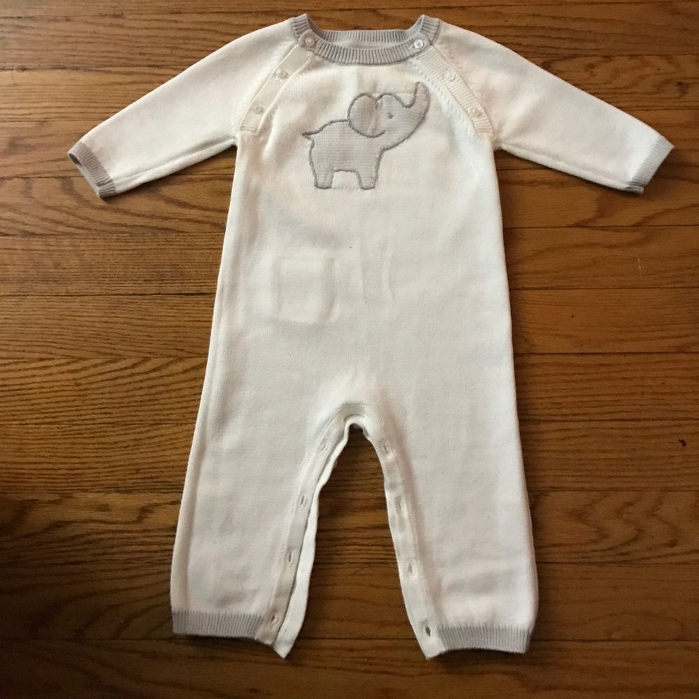 Janie and Jack long sleeve one piece.