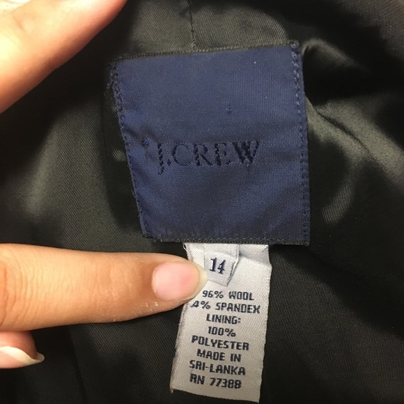 J. Crew women's black blazer - Picture 4 of 7