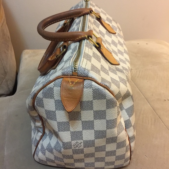 Louis Vuitton Damier Azur Speedy 30 AUTHENTIC - Picture 3 of 7