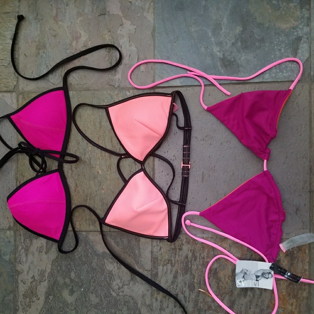 3 Victoria Secret bikini tops