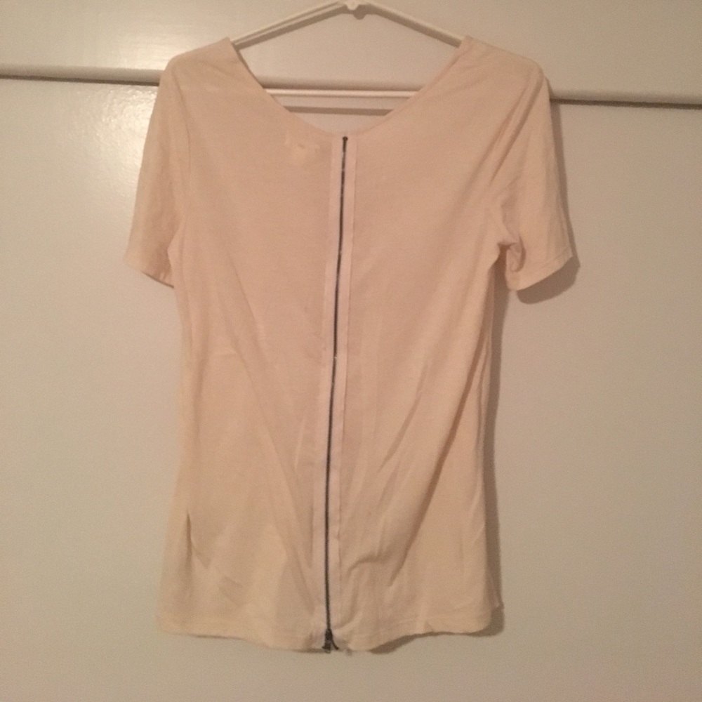 Urban Outfitters Zipper Back Tee