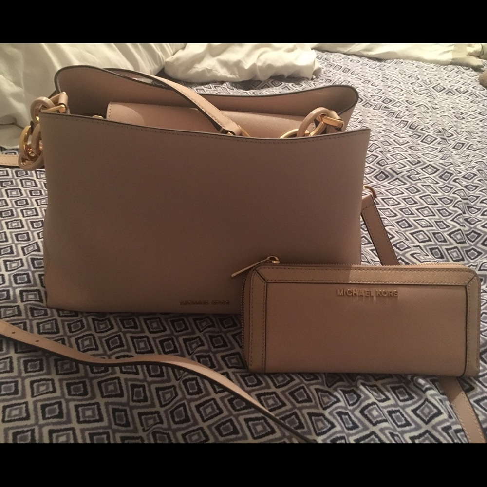 Mk tote & wallet