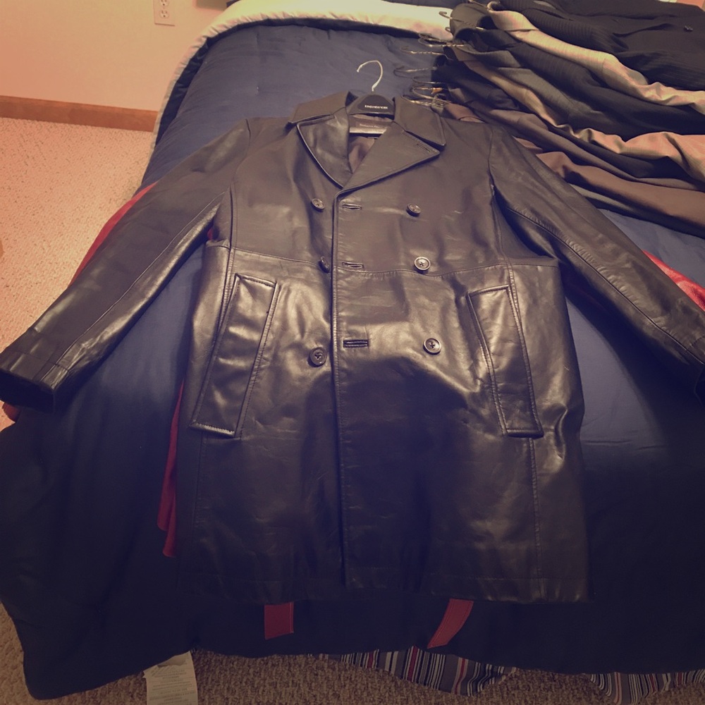 Leather jacket