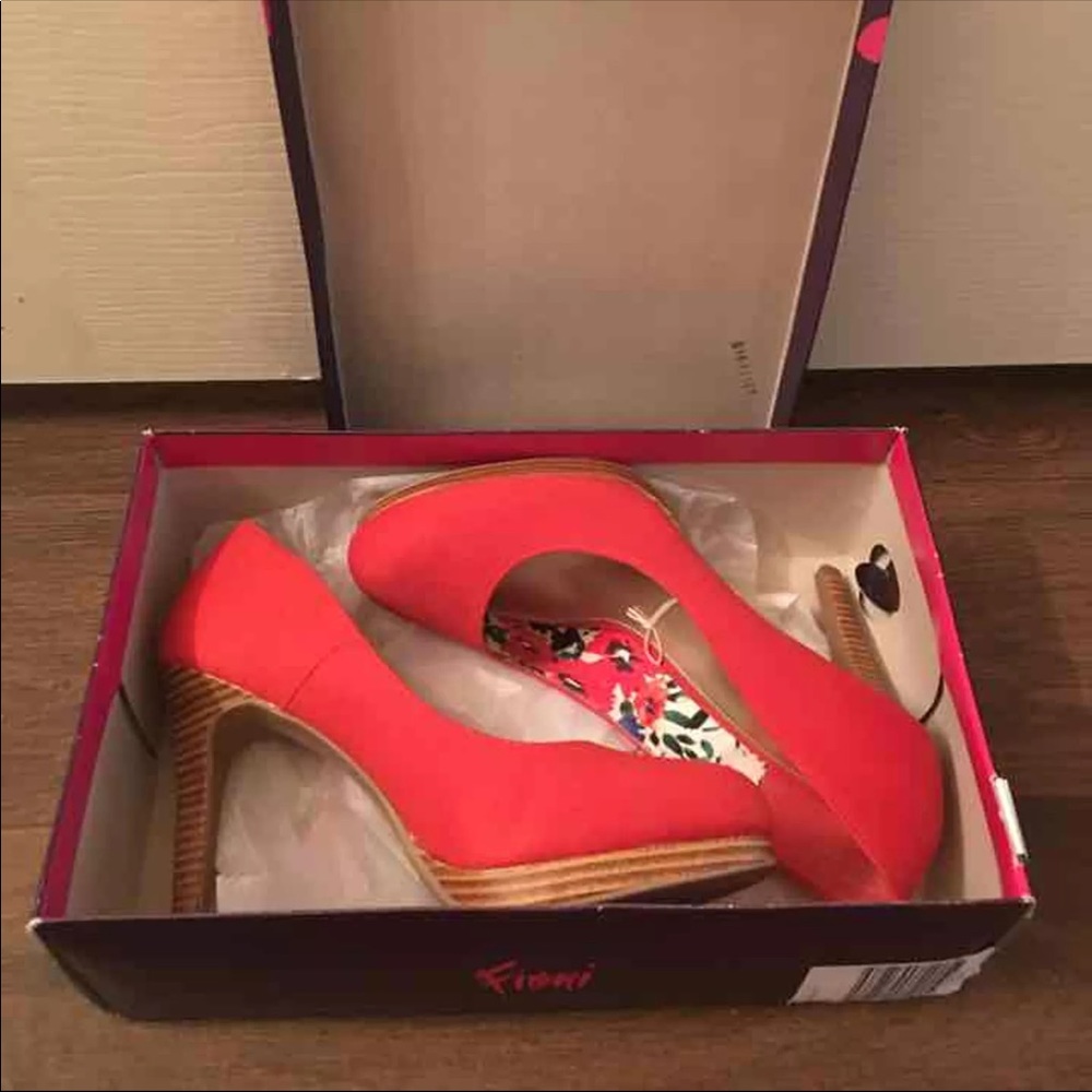 Fioni Burnt Orange 4" heels