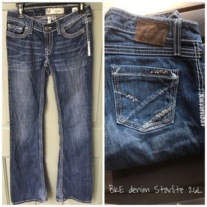 Buckle BKE denim Starlite Flare Jeans.
