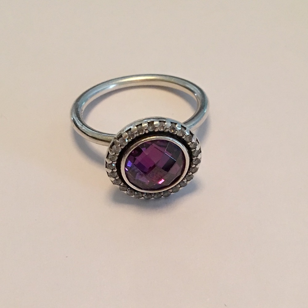 Pandora size 7 stack ring