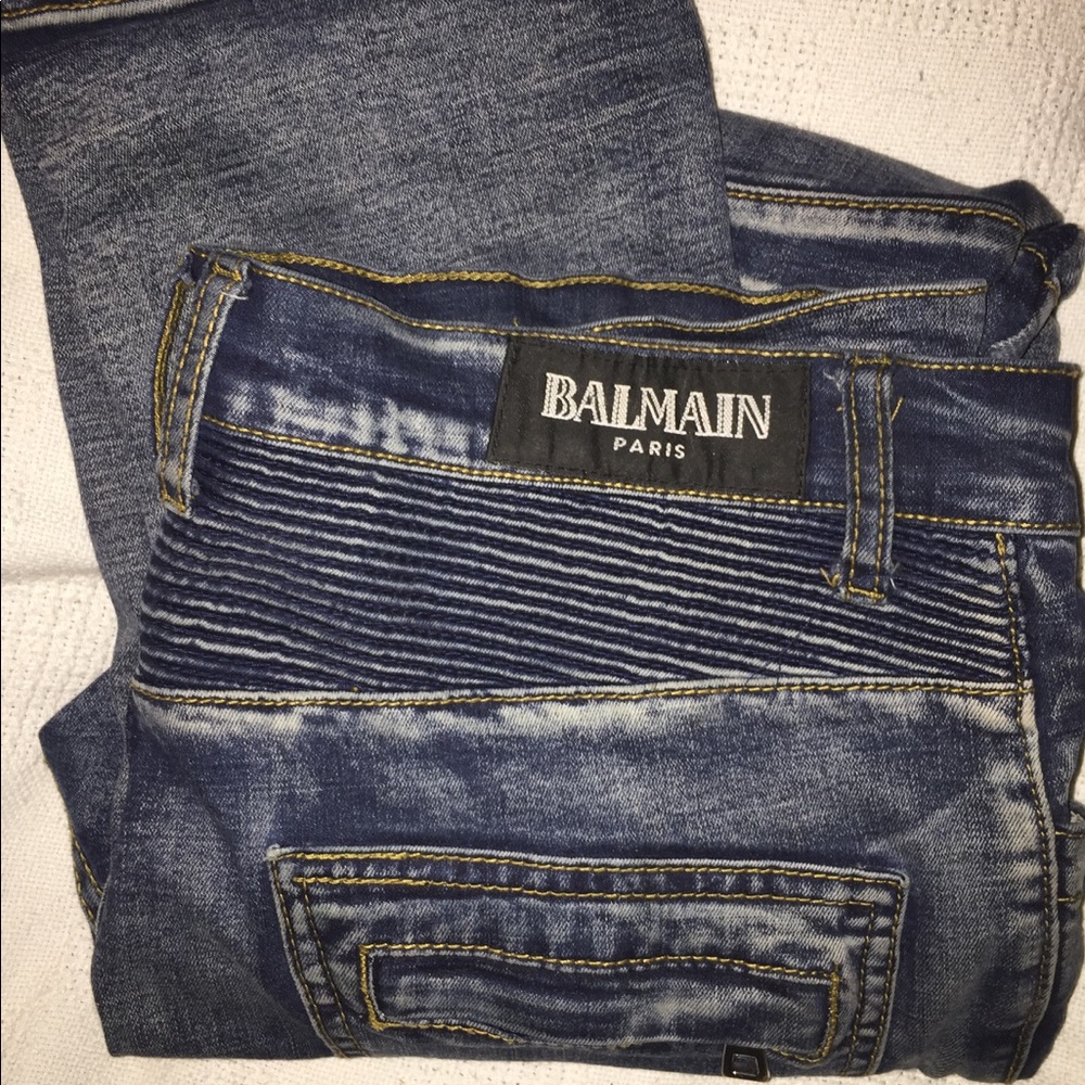 Balmain denim