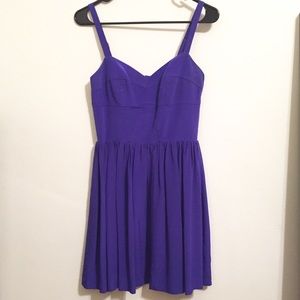 Amanda Uprichard Purple Dress