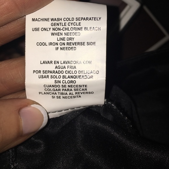 Gray and Black Damask strapless dress 🔥size 5 - Picture 6 of 6