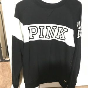 PINK crew neck sweatshirt