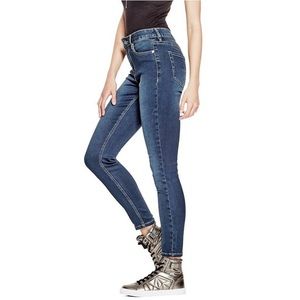 G By Guess High-rise Skinny Jeans, Dark Wash, 26