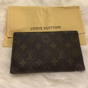 Louis Vuitton Pocket Agenda Cover Monogram Canvas
