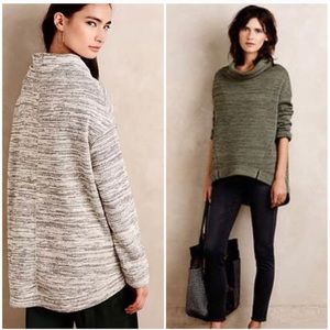 NWOT Anthropologie Green Pullover Sweater sz XS