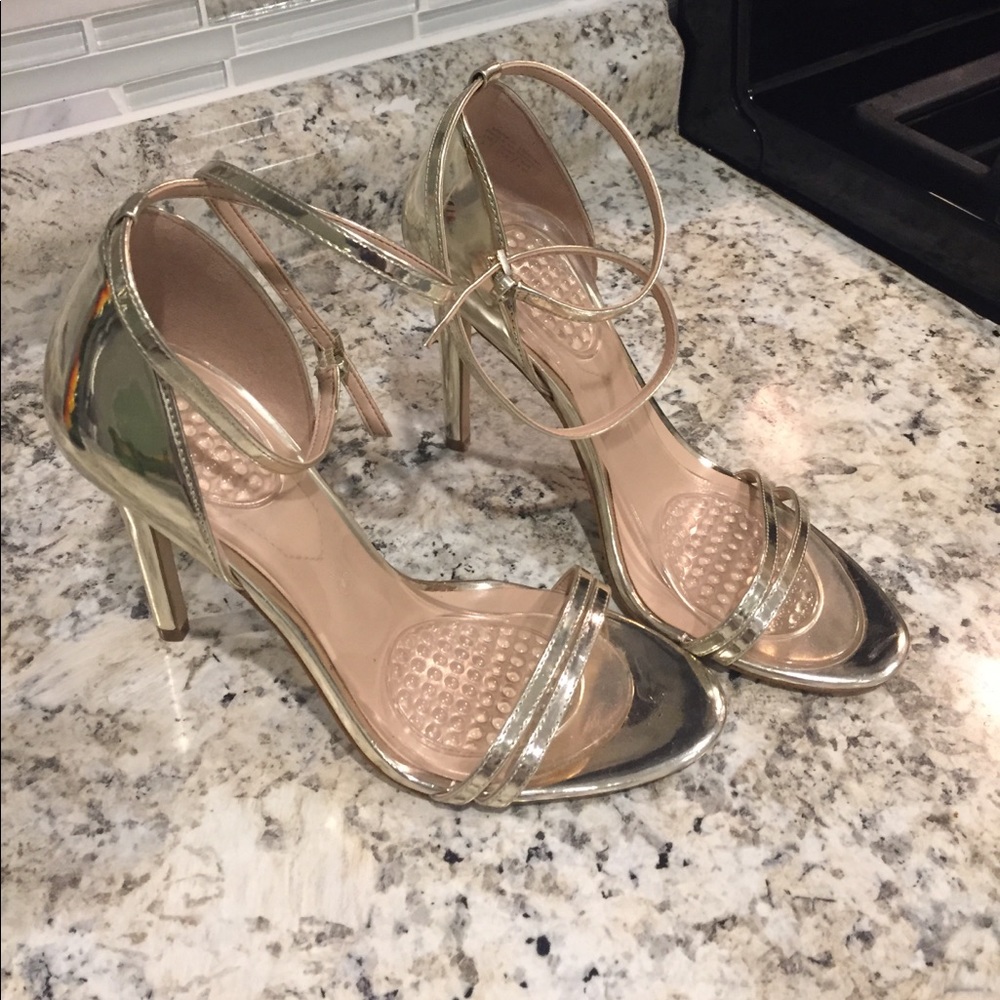 Gold ALDO sandals