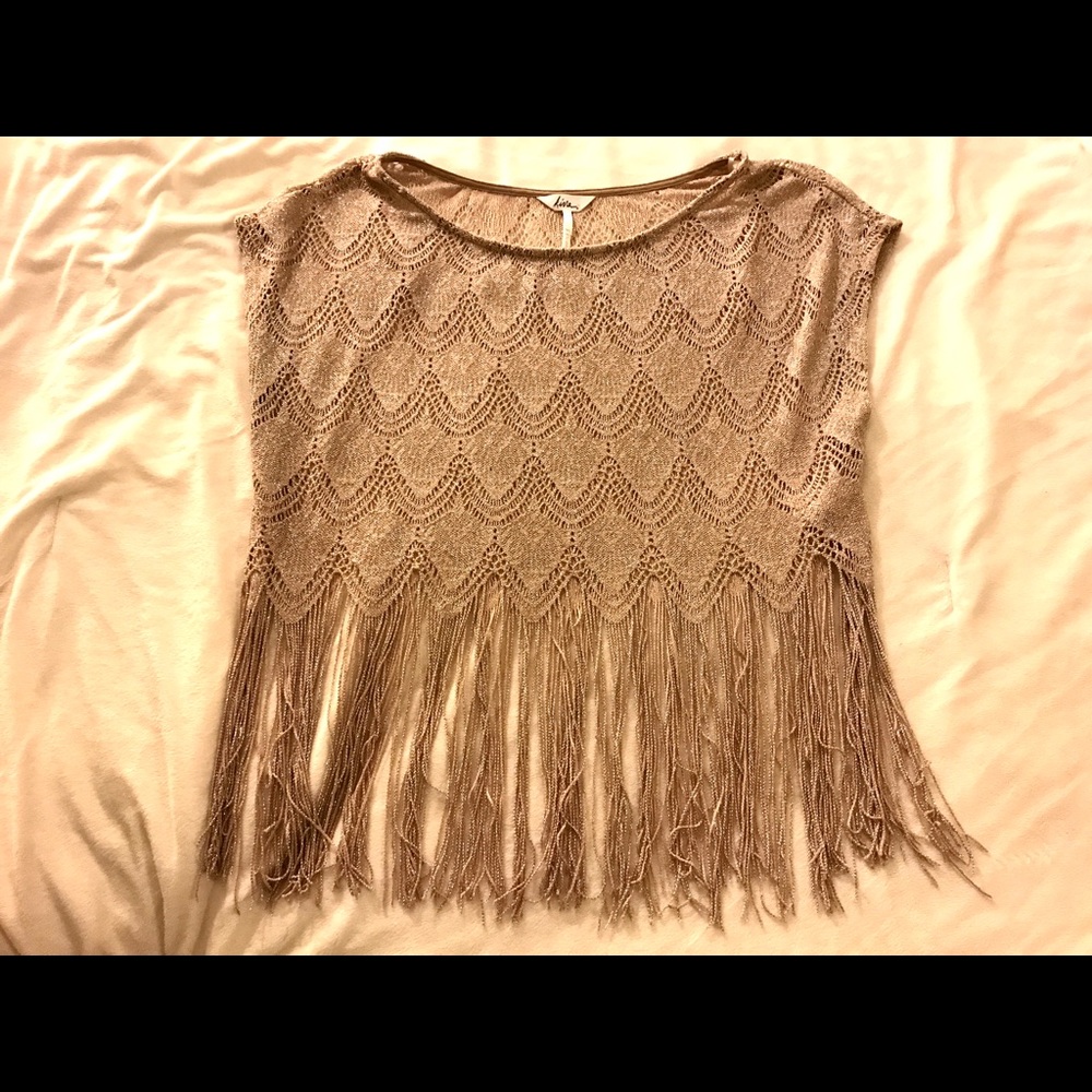 Kira (Pac Sun) Crochet Crop Top
