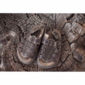 Children Toddler Brown Sandals 7