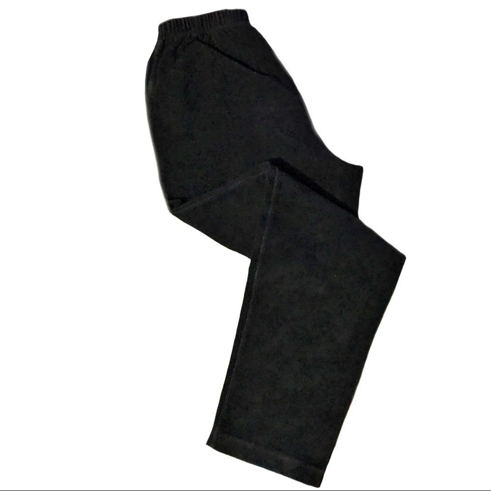 Lands' End Woman's Black Sport Corduroy Pants