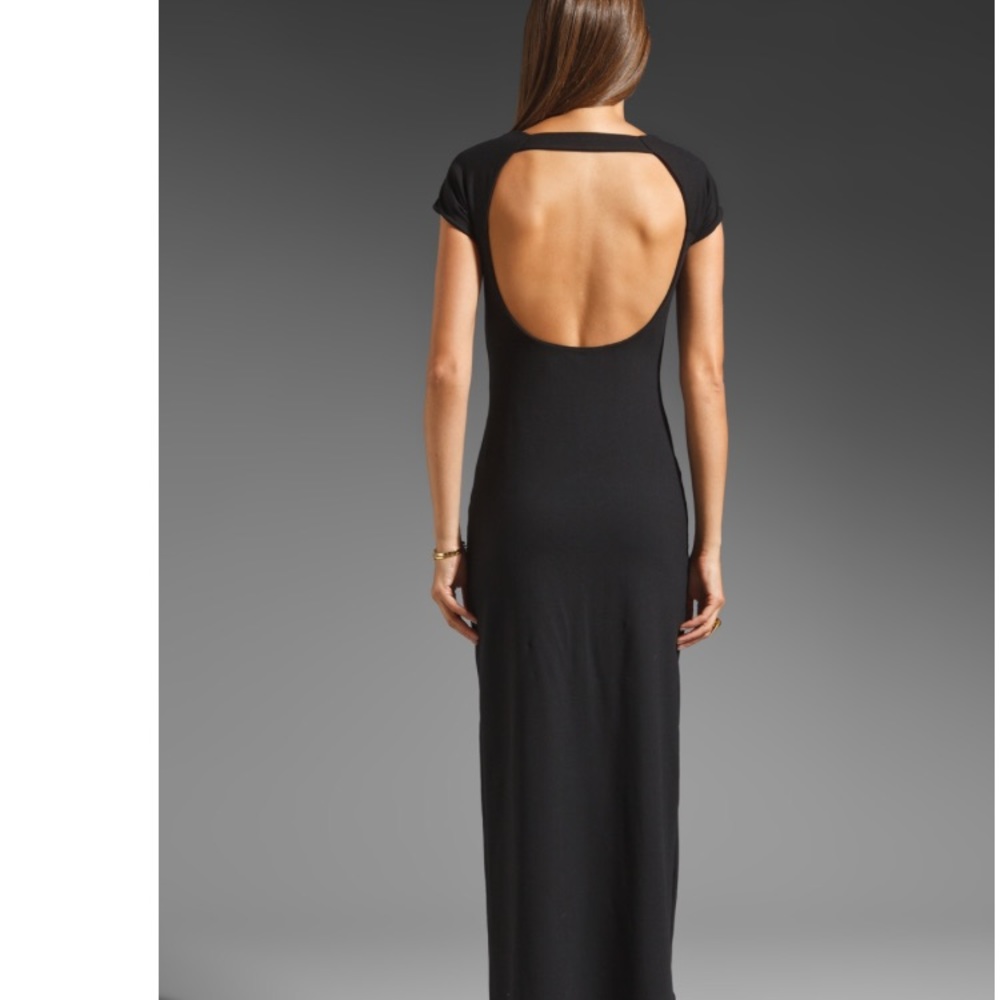 Black Susana Monaco maxi dress
