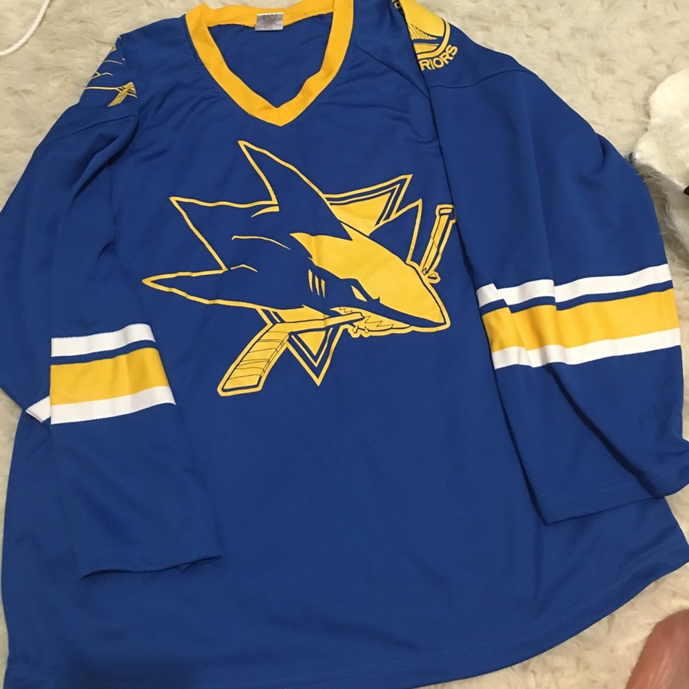 San José Shark Golden State Warriors Jersey
