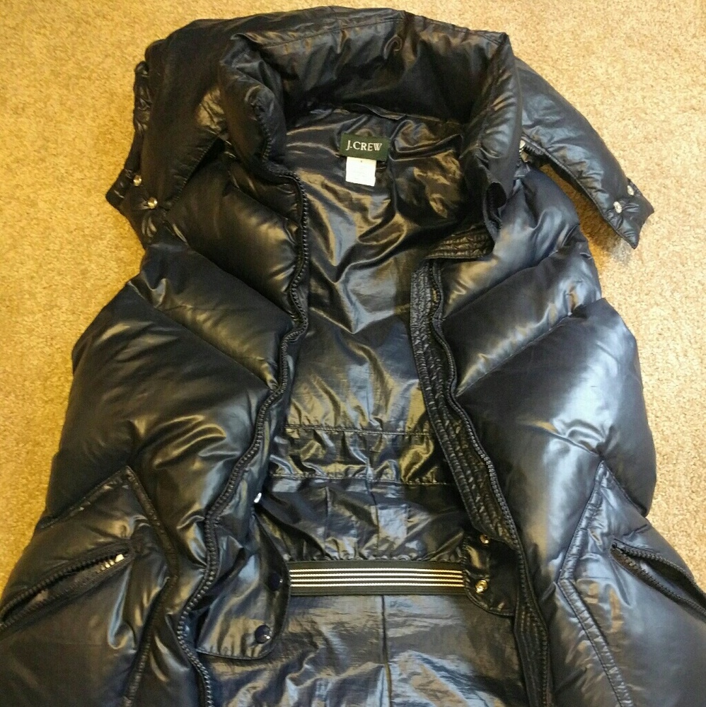 J.Crew Down Vest with hood