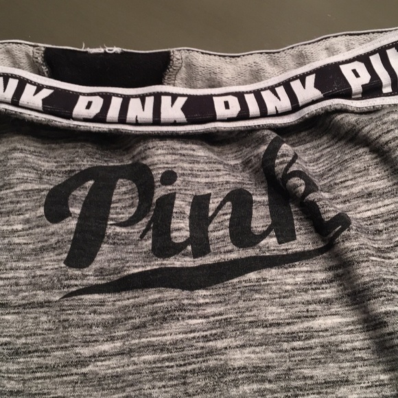 PINK Victoria's Secret Pants - Marled gray pink brand joggers size large