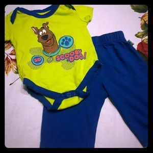 Infants Scooby Doo Shirt & Pants Bundle
