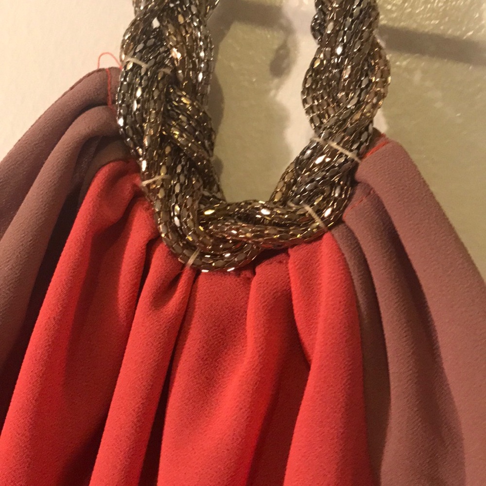 Halter top maxi dress