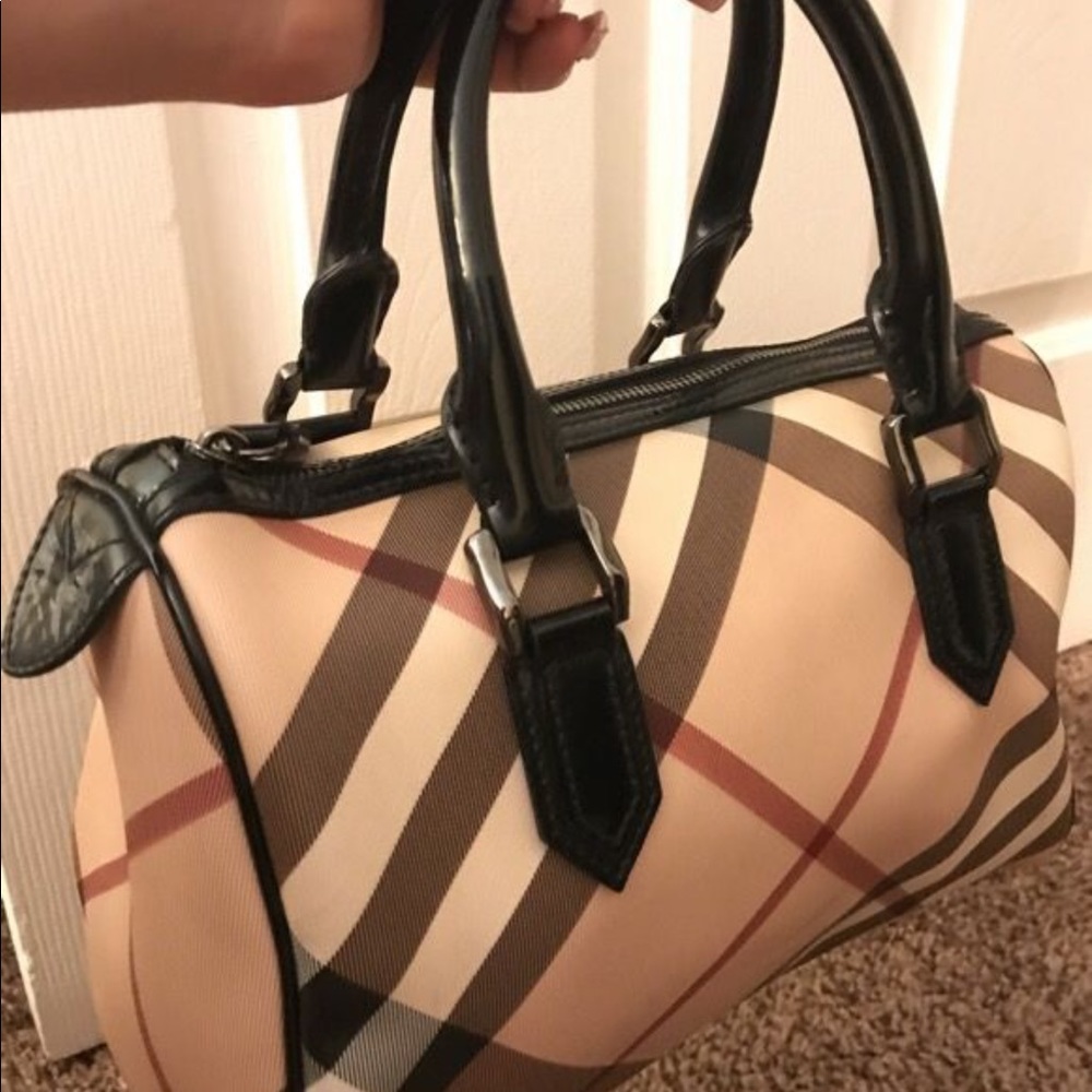 Burberry 'Nova Check' Satchel