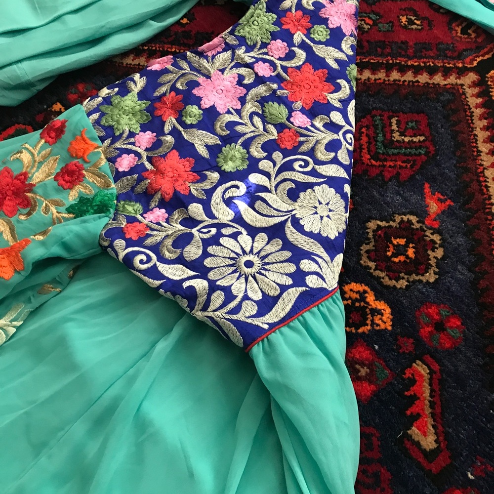 Pakistani Indian Dress Salwar kameez maxi - Picture 5 of 5